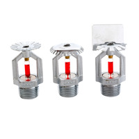 Système d'arrosage automatique de lutte contre l'incendie à ampoule en verre rouge