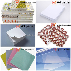 Máquina cortadora de rollo a hoja de película de PVC/PET de papel de cuero de tela no tejida autoadhesiva con desenrollado unido - Product Image 2