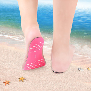 Semelles invisibles antidérapantes pour les pieds, autocollants pour le <span class=keywords><strong>lit</strong></span> des pieds, coussinets résistants à la chaleur et à l'eau, semelles pour chaussures d'été - Product Image 2