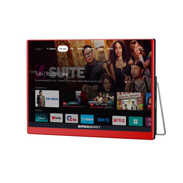 Smart Portable 14.1 Inch LED Mini TV OEM with Android 15 4K Resolution 2+16GB RAM/ROM for Interface for Android TV