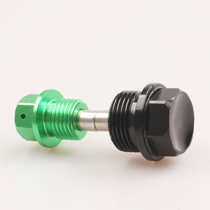 Black Works Racing Oil Sump <b>Plug</b> Aluminum Alloy Magnetic Drain <b>Plug</b> For Car Engine Maintenance <b>Replacement</b> Part OS-1001 - Product Image 3