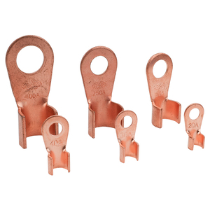OT đồng thiết bị đầu cuối uốn cáp Lug 20A 30A 50A 200A Dây nối điện kết nối điện Mở miệng cáp kết thúc - Product Image 2