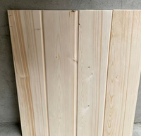 Tablón de madera de abeto al por mayor, revestimiento de techo de madera maciza duradero y resistente a la humedad para decoración de edificios