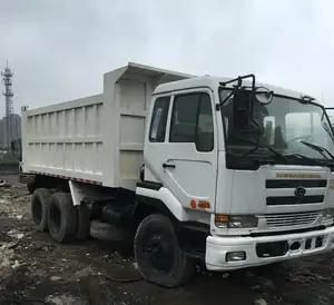 二手五十铃日野自卸车，柴油自卸车CWB459 6*4自卸车