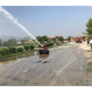 Robot de lutte contre les incendies en alliage d'aluminium durable pour les incendies de classe A et l'utilisation industrielle - Product Image 1
