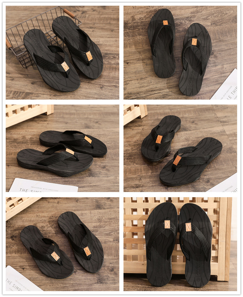 Summer Men Flip-flops Slippers Beach Footwear Comfortable Casual Flip Flops Shoes