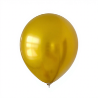 Ballons en latex de qualité supérieure, 1,8 g-2,2 g, couleur chrome métallique, pour mariage, en gros, de l'usine Shuaian, provenant du Hebei