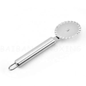 Cortador de Pizza Redondo de Alta Calidad con Mango de Acero Inoxidable, Herramientas para Hornear Pasteles, Accesorios de Cocina - Product Image 3