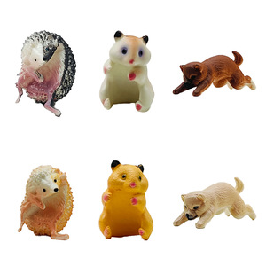 Pendentif en PVC en forme de hérisson simulé pour bord de tasse, jouet Gashapon pour adolescents de 7 à 14 ans, taille unisexe inférieure à 15 cm - Product Image 5