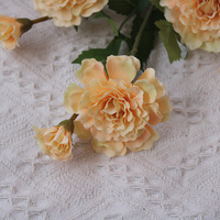 Fleur artificielle en soie de type européen Hibiscus FRH-286 pour la décoration de mariage, les arrangements de chemin d'accès et la décoration d'ambiance de salle de séjour