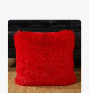 Praça Sala Almofada Travesseiro Capa + Pillow Core Leão-marinho Velvet dupla face Longo Lã 40*40 High-end Textura - Product Image 6