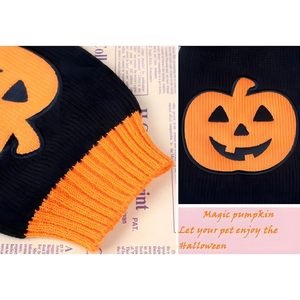 Maglioncino elegante per animali domestici di zucca XS/XS per gatti e cuccioli accessori per feste di Halloween fatti di bambù - Product Image 4