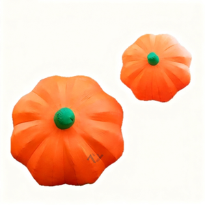 Lanterne de citrouille <span class=keywords><strong>gonflable</strong></span> lumineuse et étanche pour Halloween, décoration d'ambiance pour centre commercial, fête en extérieur, accessoire décoratif à suspendre - Product Image 1