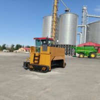Machine à retourner les compostages agricoles pour le compostage de la paille et du fumier