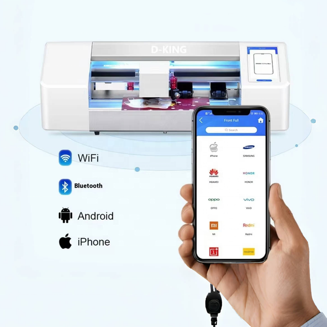 Touch TPU Hydrogel Special Screen Protector Cutting Machine Smart Wireless Connectivity Soft Film Cutter for Mobile Phones
