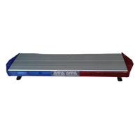 SAE-zugelassene 50 Zoll 127cm wasserdichte Notblitz-Sicherheits licht leiste 3W Linear 6 LEDs TBD6866D mit schwarzem oder silbernem Aluminium