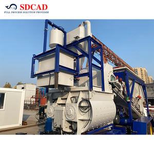 Centrale à béton mobile entièrement automatique YHZS35, s'adaptant à un conteneur 1x40HQ, petite <span class=keywords><strong>station</strong></span> de malaxage portable à vendre - Product Image 3