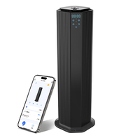 Diffuseur d'arômes sans eau CNUS S3000TF, grand modèle 1000 ml, pour hall d'hôtel, avec écran tactile métallique et commande par application