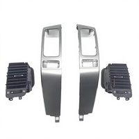 Pour Toyota Land Cruiser Prado 120 pour GX470 2003-2009 Ensemble complet de panneaux de ventilation de tableau de bord de climatisation de voiture gauche et droit