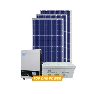 5000W 6000W 8000W太阳能电池板系统家用电器充电太阳能储能电池系统