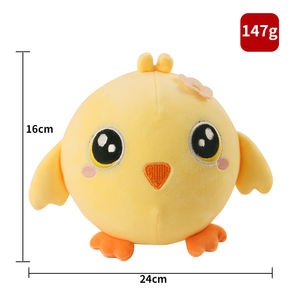 <span class=keywords><strong>Pollo</strong></span> <span class=keywords><strong>redondo</strong></span> suave, bola de peluche de juguete, <span class=keywords><strong>pollo</strong></span> de Pascua <span class=keywords><strong>relleno</strong></span> de algodón PP para decoración de habitación de niños, regalo de Animal <span class=keywords><strong>relleno</strong></span> - Product Image 2
