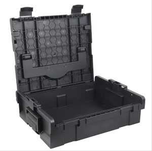 Caja de Herramientas Apilable DF EDS PLES con Ruedas, Carro de Seguridad de Plástico Rígido, Caja de Herramientas Rodante Impermeable de Plástico Rígido, Caja de Herramientas de Alta Resistencia - Product Image 2