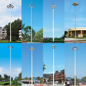 Lampadaire Solaire LED pour Jardin, Corps en Fer, IP66, Blanc Chaud Doux 2700K, Capteur de Mouvement Non Détachable, Angle de Faisceau 144° - Product Image 3