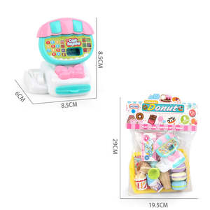 Juego de Juguetes de Supermercado JXD para Niños, Mini Caja Registradora y Casa de Postres con Rompecabezas, Hecho de Plástico ABS Resistente, para Niños de 5 a 7 Años - Product Image 4