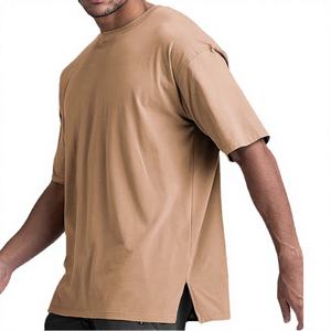 Camiseta Holgada Extra Grande de Algodón Pesado de 210 g/m², Estilo Urbano, Personalizable, Camiseta de Punto Gruesa - Product Image 4