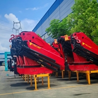 Bras supérieur de grue de camion 12 tonnes à flèche articulée