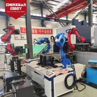 Línea de Producción Automática de Soldadura Robótica y Plegado CNC para Fabricación de Chapa Metálica