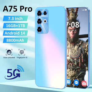 ขายส่งจากโรงงาน สมาร์ทโฟน 5G หน่วยความจำ 16GB พื้นที่เก็บข้อมูล 1TB แบตเตอรี่ 8800mAh ราคาถูก คุณภาพสูง - Product Image 3