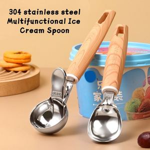 Cuchara Multifuncional Creativa de Acero Inoxidable 304 para Helado y Herramienta para Hacer Bolas de Sandía y Frutas - Product Image 2