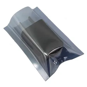Bubbel Stirm Tubing Shield SMD Pking Bags 80x120mm Poly Document PCB Bag Anti Static ESD Shielding ZipLock Bag
