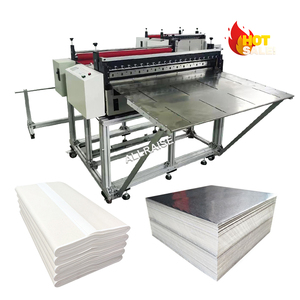 Tự động bong bóng Pet <span class=keywords><strong>PVC</strong></span> Phim Máy cắt nhôm lá vải màng nhựa cuộn để tấm rạch Máy cắt giấy - Product Image 1
