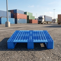 NEXARA Offre Spéciale Eco-friendly HDPE 1210 1200*1000*170mm Surface plate Palettes à usage intensif en plastique à trois canaux