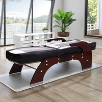 Nouvelles tendances Pop Relax Salon meubles chiropratique Jade rouleau masseur électrique thermique colonne vertébrale maître infrarouge Massage lit Table