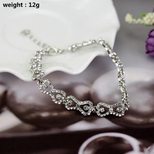 Bracelet à breloques inspiré de la mode <span class=keywords><strong>The</strong></span> <span class=keywords><strong>Vampire</strong></span> <span class=keywords><strong>Diaries</strong></span> Stefan Damon Katherine Caroline Bracelet en diamant plaqué argent - Product Image 5