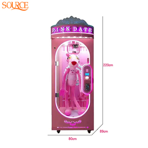 Máquina expendedora de premios SOURCE Scissors Gift Machine, estilo barbería, operada con monedas, modelo Pink Date Scissors, juego de <span class=keywords><strong>arcade</strong></span> para centro comercial - Product Image 3