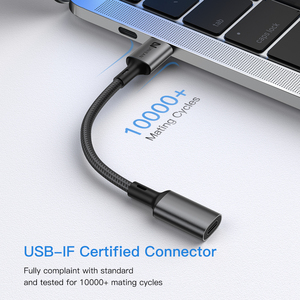 UNIEAN Carga Rápida 2M 3M 3.2A Tipo C Adaptador USB Chaqueta de PVC Monitor Compatible con IPhones 15 <span class=keywords><strong>Pro</strong></span> Max y Altavoces - Product Image 4