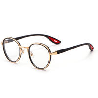 Lunettes rondes OEM ODM à la mode, monture TR90, logo personnalisé, lunettes rétro pour femmes et hommes, vente en gros, lunettes photochromatiques