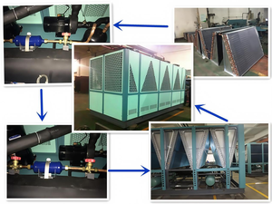 Sistema de Enfriamiento por Aire con Compresor de Refrigeración, Intercambiador de Calor de Tubos y Carcasa con Informe de Prueba para Procesamiento de Alimentos - Product Image 6