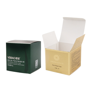 Scatole <span class=keywords><strong>di</strong></span> imballaggio cosmetico personalizzate stampa Logo personalizzato scatola <span class=keywords><strong>di</strong></span> cartone per maschera facciale per la cura della pelle - Product Image 4