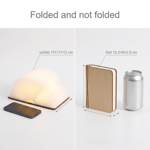 Nuevas ideas de productos Excelente Plegable Lumio Led Lámpara de libro Panel Libro de lectura Libro Luz nocturna artículos promocionales recargables - Product Image 2