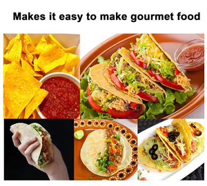 Nueva Máquina Eléctrica de Acero Inoxidable para Hacer Tortillas de Maíz, Panqueques y Roti, Totalmente Automática - Product Image 2