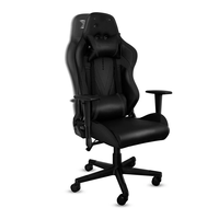Chaise de jeu personnalisée en gros à dossier haut avec accoudoirs 3D, mousse haute densité, base métallique, revêtement en cuir PU, inclinable et pivotante pour PC