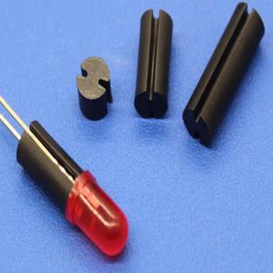 ตัวรองรับไฟ LED แบบพลาสติกไนลอนสีดำ - Product Image 2