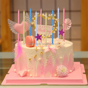 Huaming colorato <span class=keywords><strong>buon</strong></span> <span class=keywords><strong>compleanno</strong></span> torta filo decorativo a spirale <span class=keywords><strong>auguri</strong></span> <span class=keywords><strong>di</strong></span> <span class=keywords><strong>compleanno</strong></span> candele per torte Cupcakes - Product Image 4