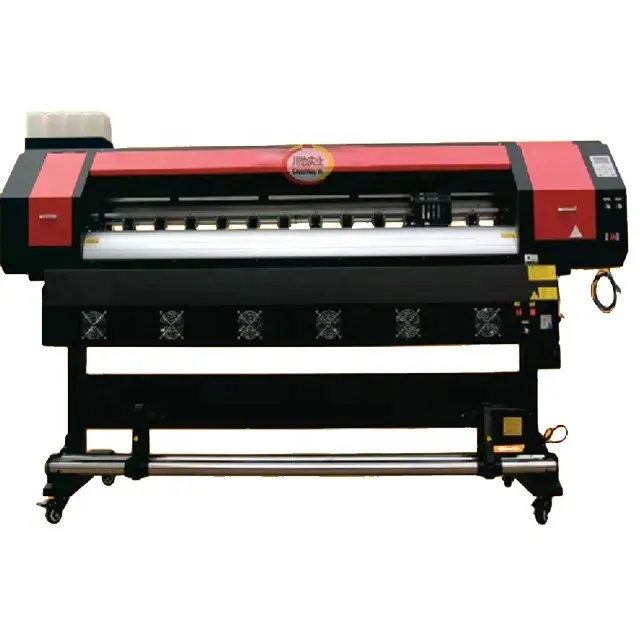 CrossWay Industry Yi CY-1800B 1808 CY-1800-B Large Format Printer 1.8m XP600 Eco solvent Printing Machine Sublimation Plotter