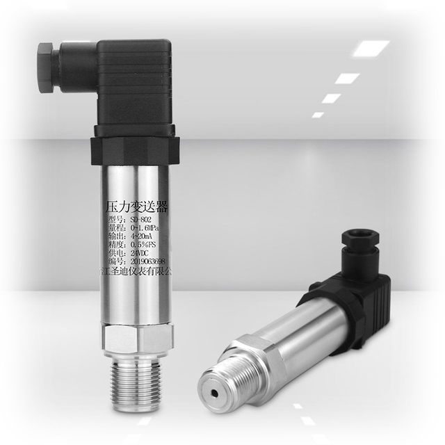 Rugged Pressure Transmitter Hermetically Sealed Housing Stable Signal Output Oil Gas Industrial Process Pressure Sensor